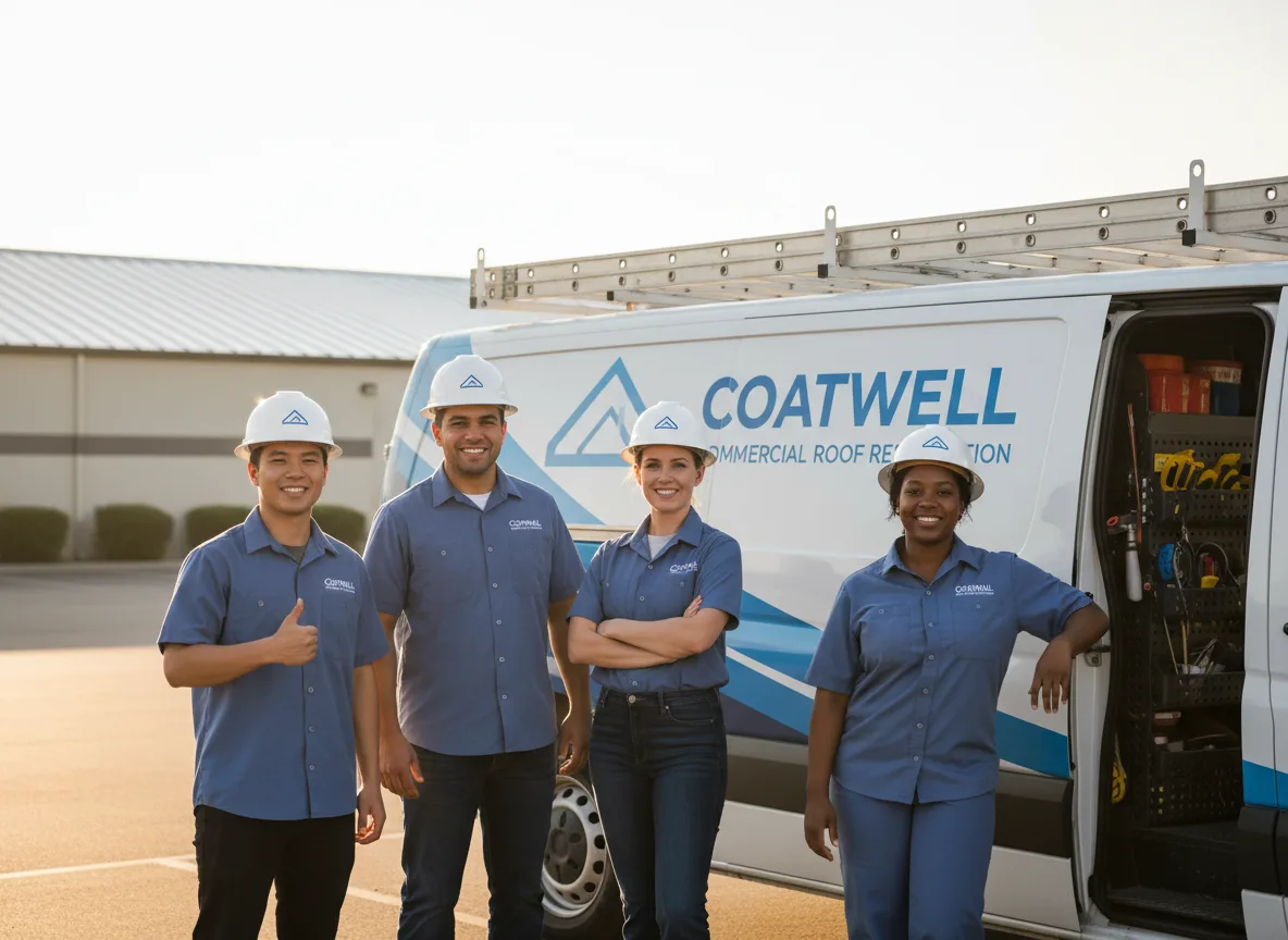 Commercial roof coating company in Deweyville, TX